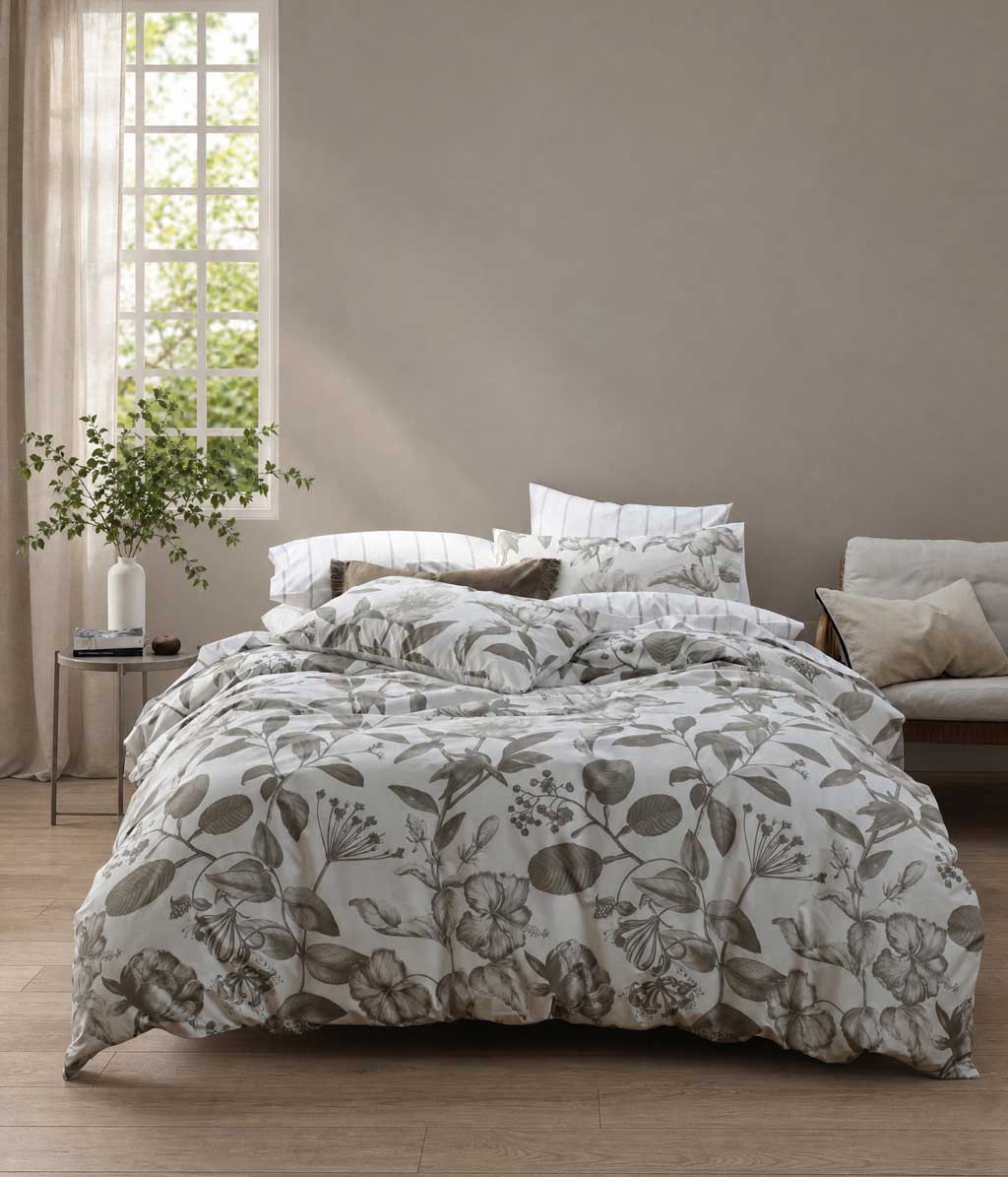 Botanical Duvet Set Natural