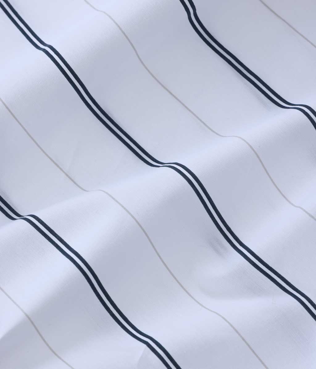 Cape Fitted Sheet Set - Bluestone