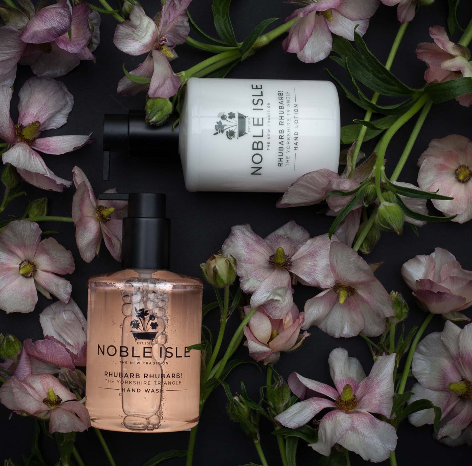 Noble Isle Rhubarb Hand Duo Gift Set