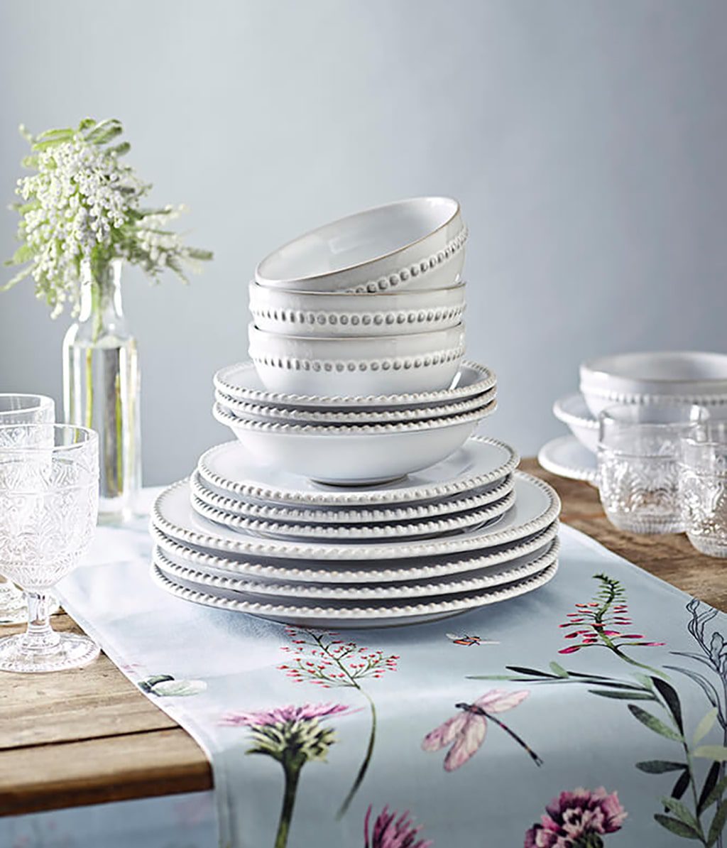 Glacier Bobble Dinner Plate