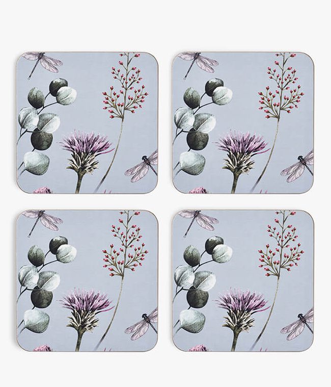 Lisette Square Coasters Set Of 4