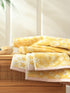 Crafted from super-soft and absorbent cotton, these towels feature a signature floral pattern with a smart, contrast edge. As practical as they are beautiful.