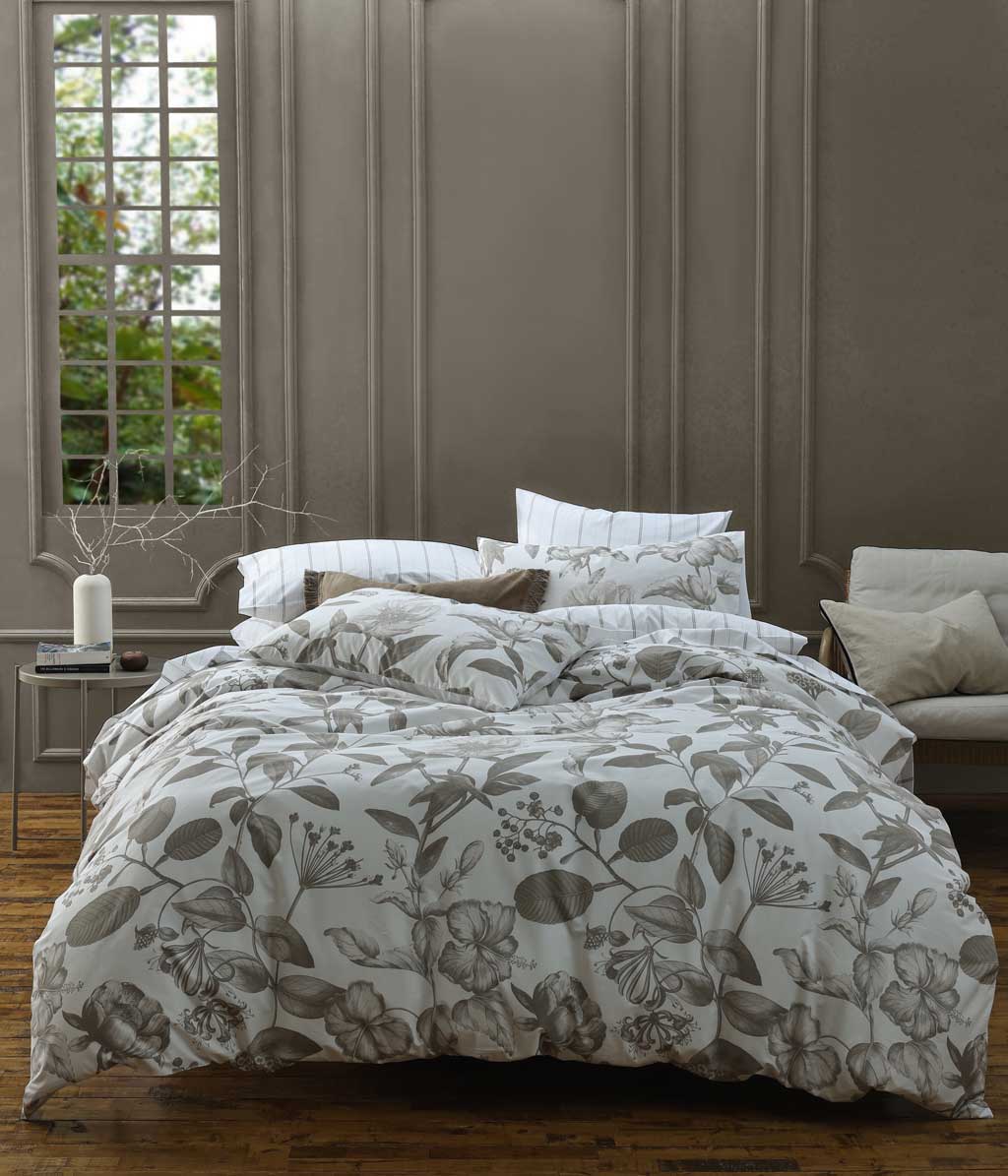 Botanical Duvet Set Natural