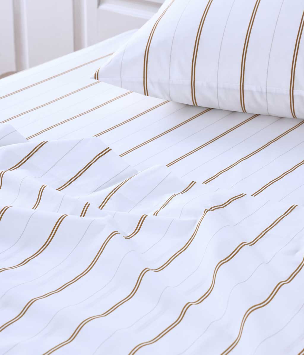 Cape Fitted Sheet Set - Ochre