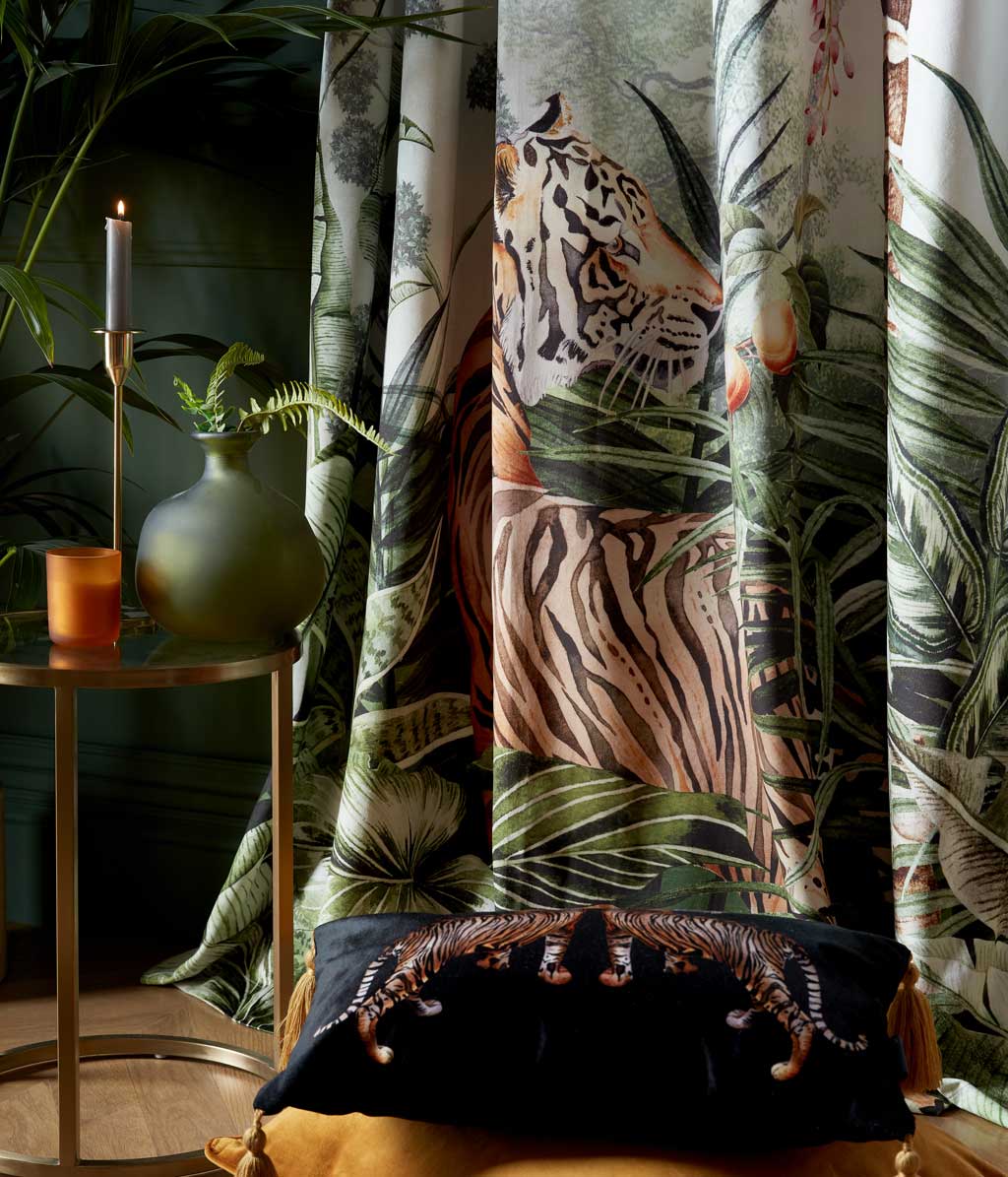 Caspian Tigress Curtains