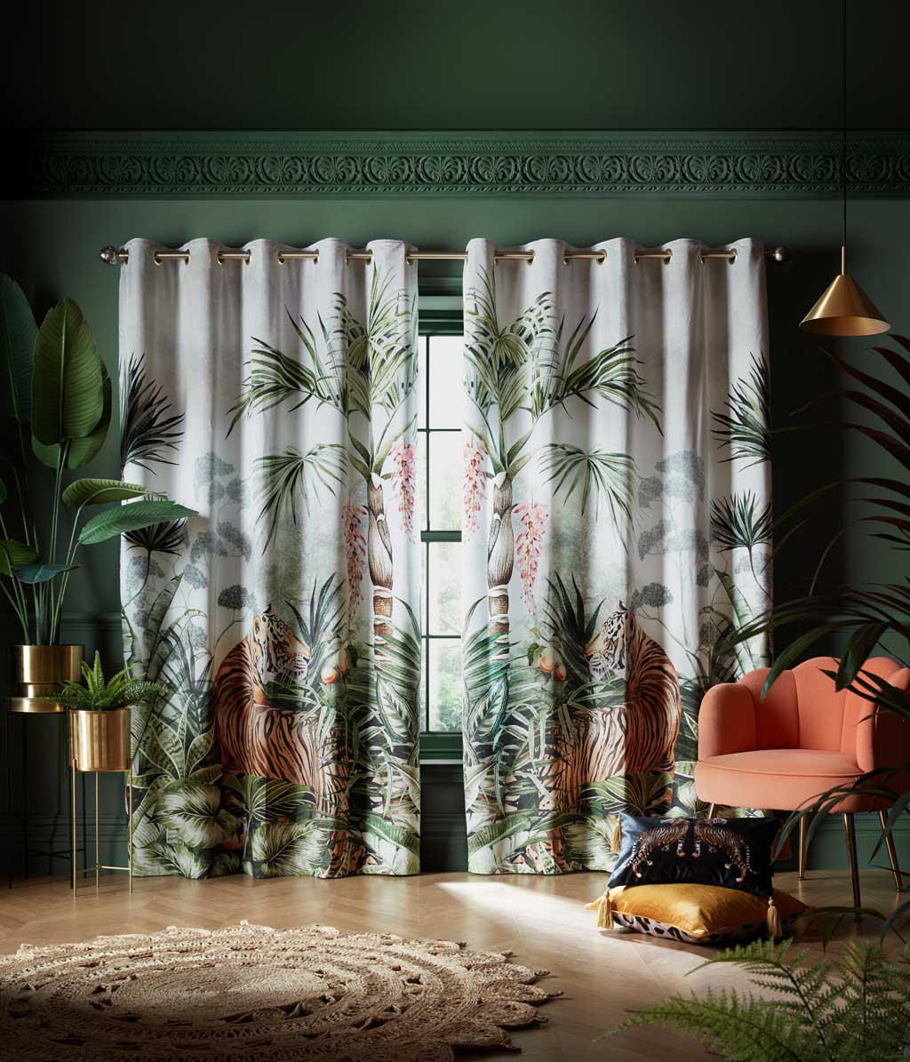 Caspian Tigress Curtains