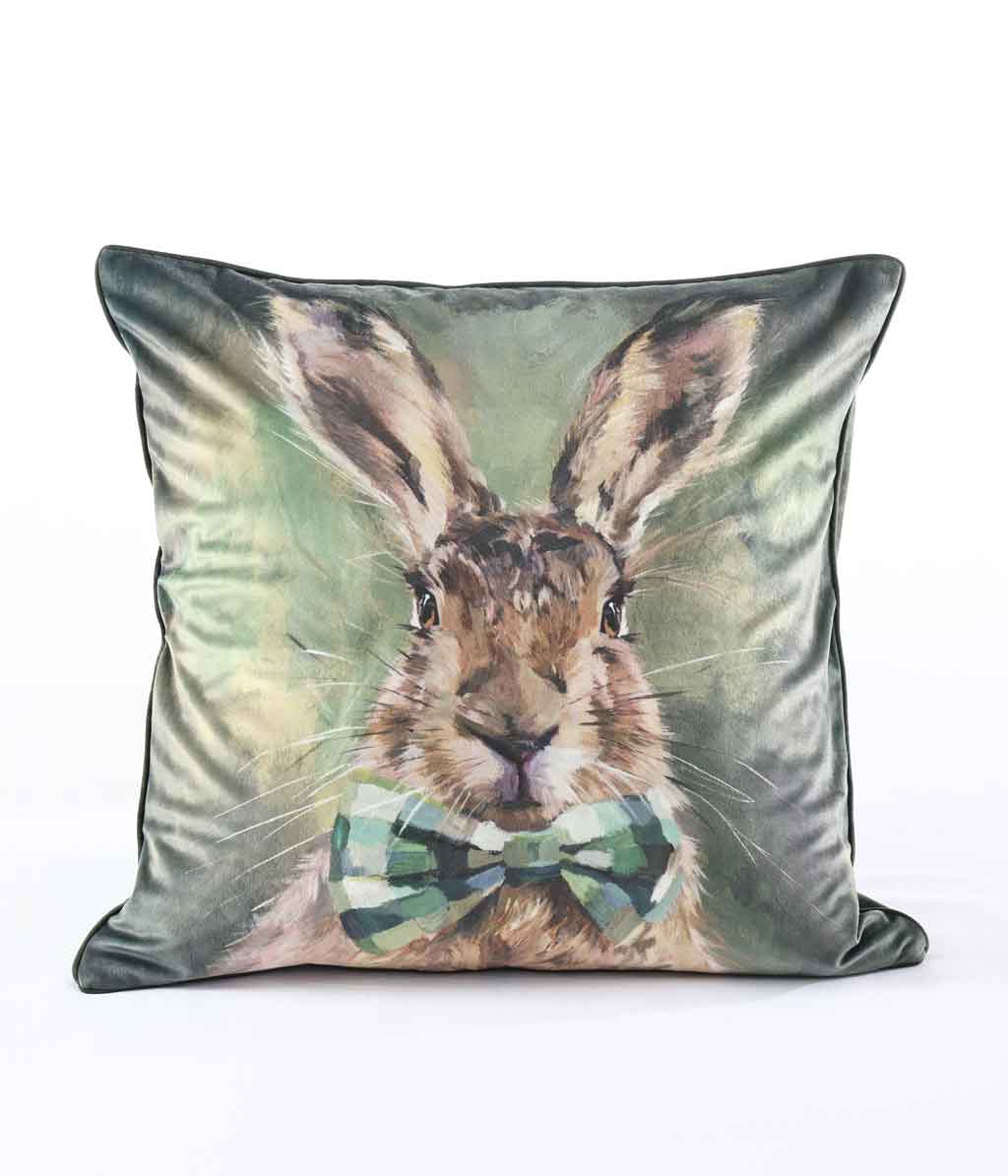 Hare Tie Cushion