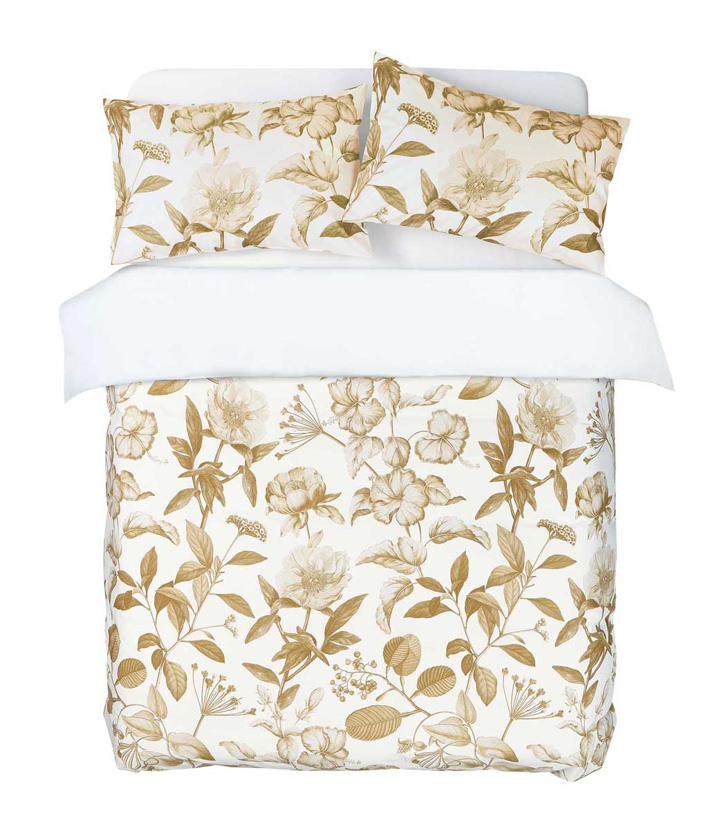Botanical Duvet Set - Ochre