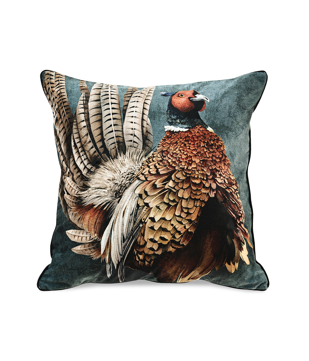 Phil The Pheasant Cushion 50x50cm