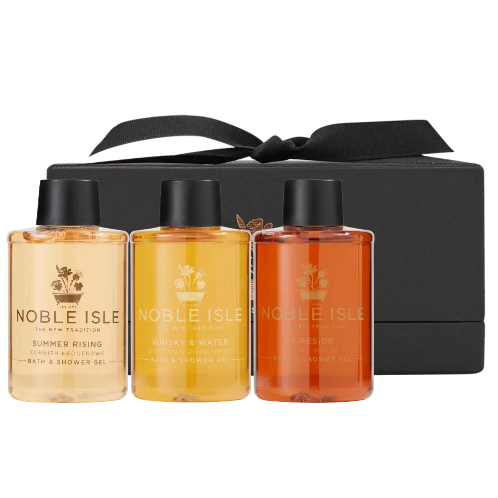 Noble Isle Warm &amp; Spicy Bath &amp; Shower Trio (3 x 75ml)