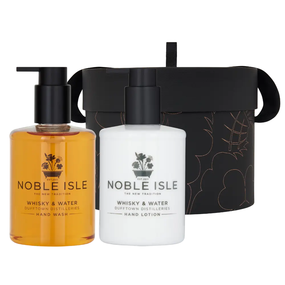 Noble Isle Whisky & Water Hand Duo Gift Set