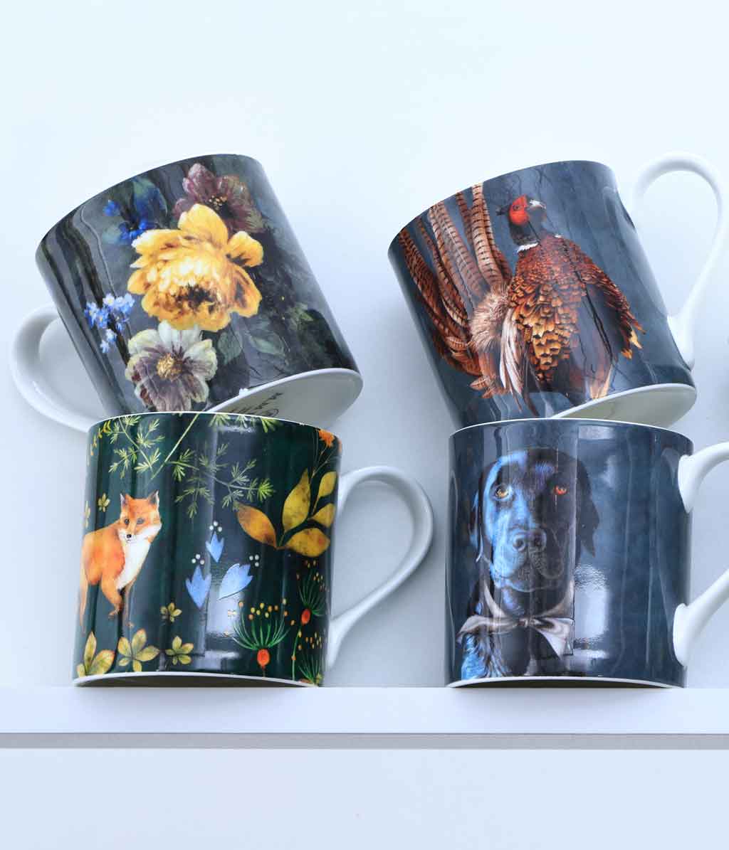 Felix Bone China Mug