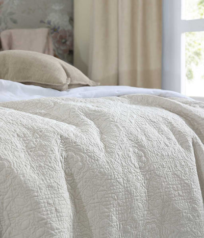 Thorndon Bedspread Set Natural