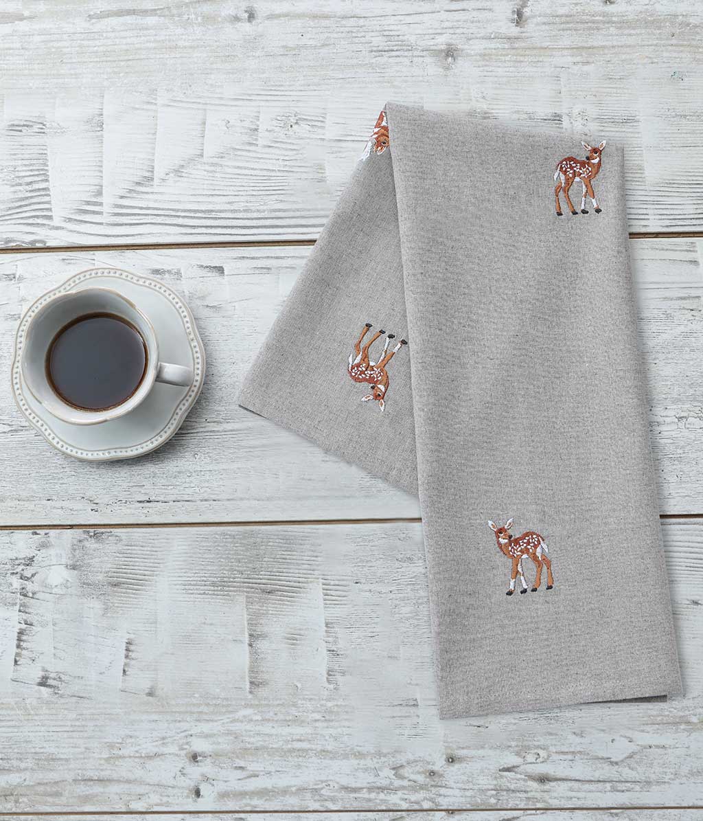 Woodland Wanderers Tea Towel