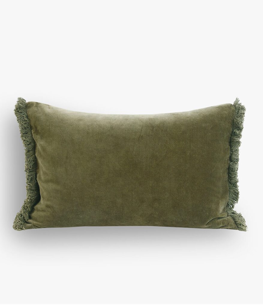 Sabel Cushion Olive 60x40cm