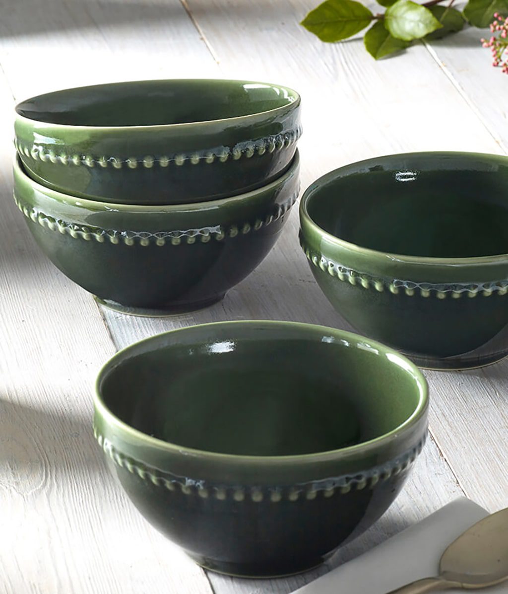 Bobble Cereal Bowl Green